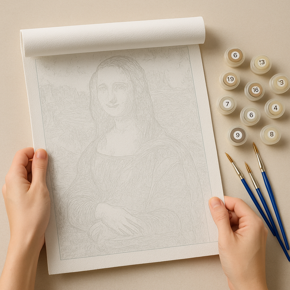 step 1 unroll canvas new